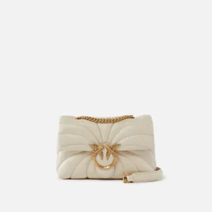 Mini borsa Love Bag Puff Butterfly a tracolla in nappa