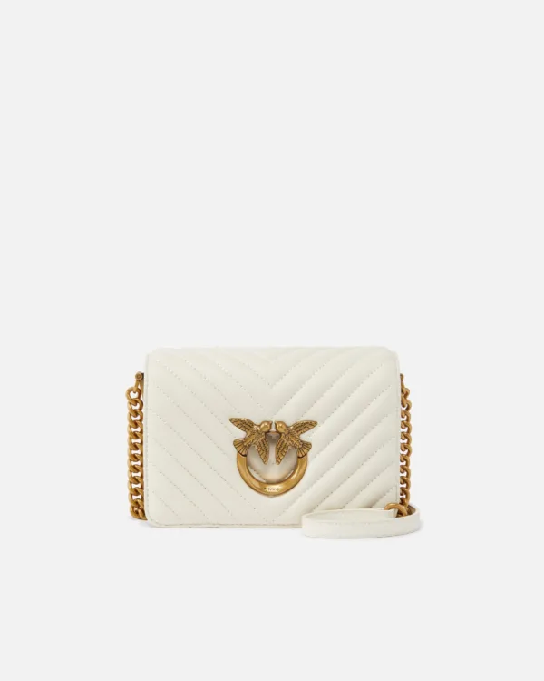 Borsa piccola a spalla Love Bag Click Chevron