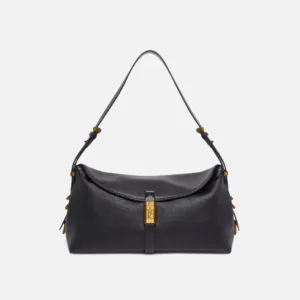 Borsa a spalla Saddle Bag media in pelle