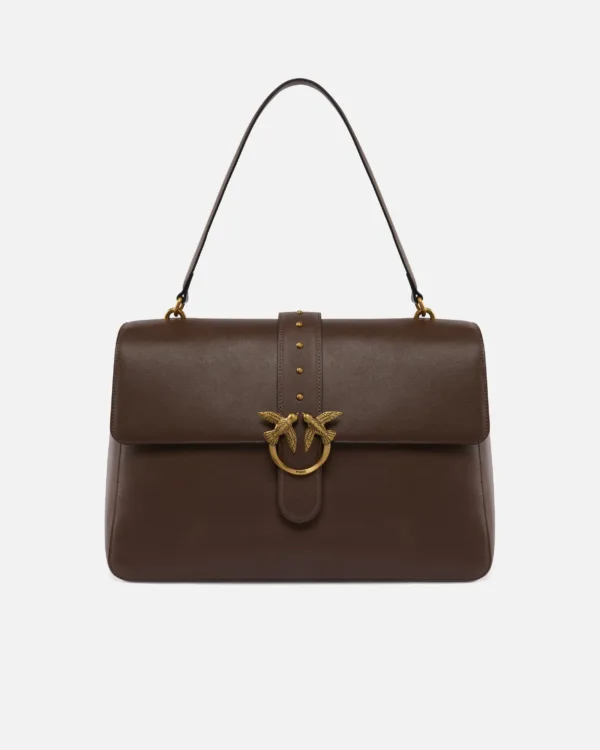 Borsa a spalla maxi Love Bag Slouchy in pelle