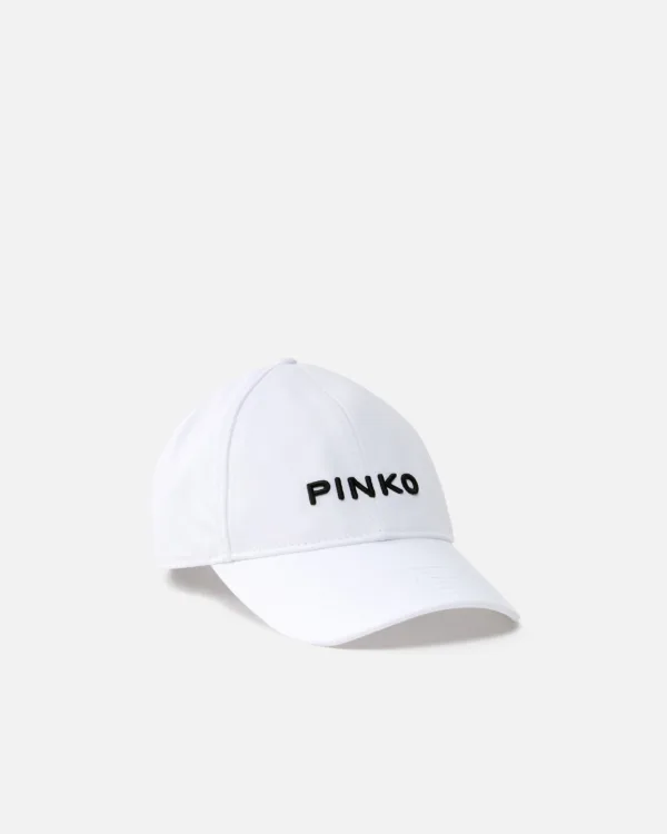 Cappellino con visiera e logo ricamato