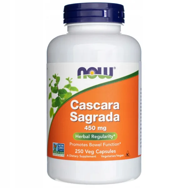 Cascara sagrada 450 mg Suplement diety