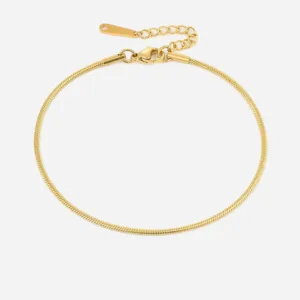 Shanileigh | Różowa Cavigliera w Złocie 18K
