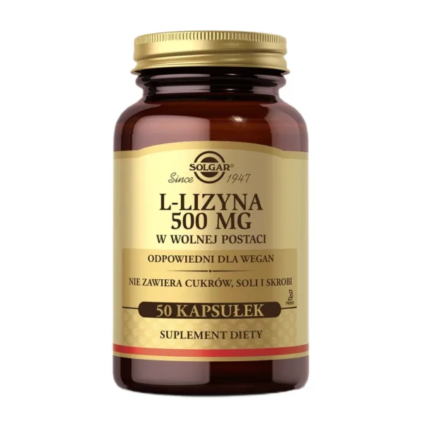 L-lizyna 500 mg - suplement diety