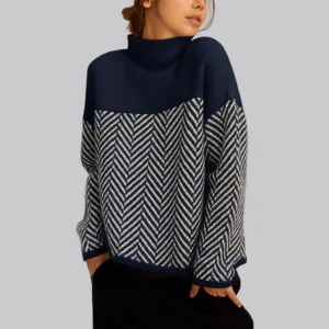 Isabelle - Sweter z Golfem