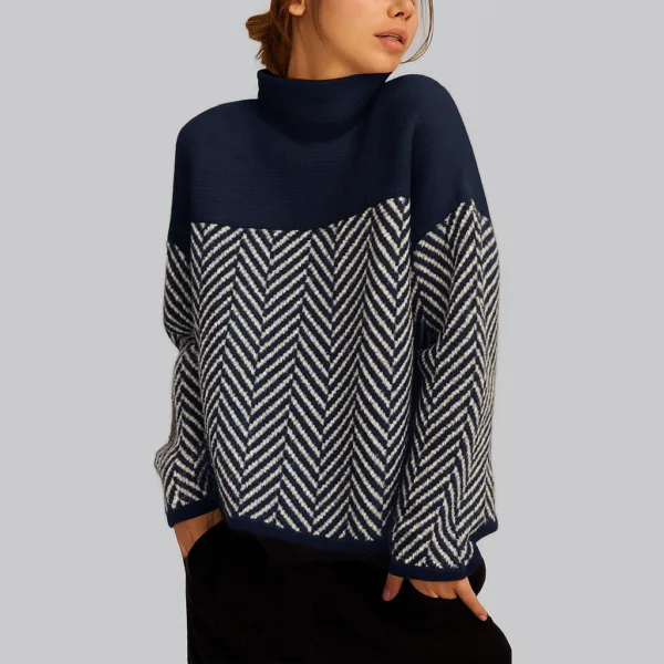 Isabelle - Sweter z Golfem