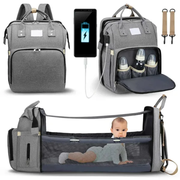Travel Bag™ – wielofunkcyjna torba na pieluchy – plecak dla niemowląt