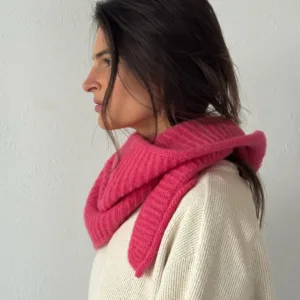 BANDANA WEŁNIANA KOI PINK