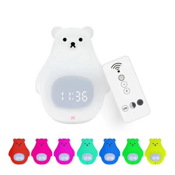 Bear Alarm™ - Budzik z lampką nocną LED - Budzik z misiem