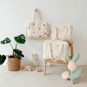 MiluBaby – Przestronna i lekka – luksusowa torba na pieluchy