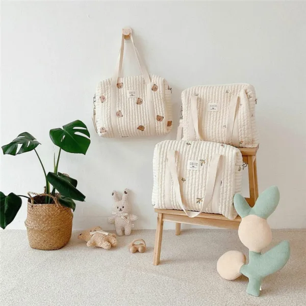 MiluBaby – Przestronna i lekka – luksusowa torba na pieluchy