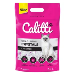 Żwirek dla kota CALITTI Crystals silikonowy 3,8L