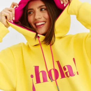 Bluza z kapturem Hola Adios